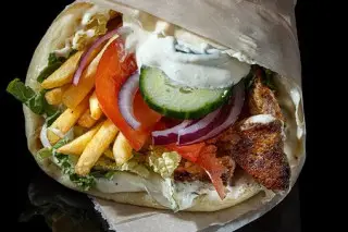 Гирос с курицей