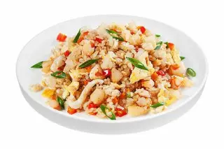 Тяхан с морепродуктами