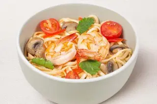 Wok том ям с креветкой м