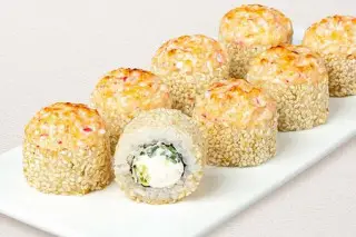 Сырный краб запеченный