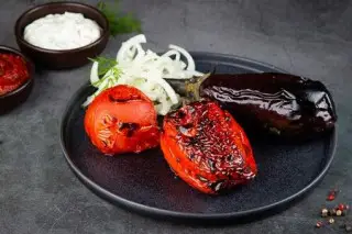 Овощной шашлык