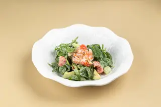 Салат с камчатским крабом