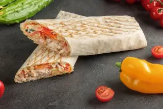 Шаурма с курицей маленькая