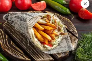 Гирос с курицей