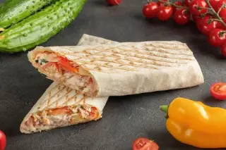 Шаурма с курицей большая