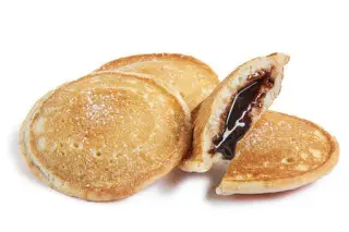 Панкейки с ореховой пастой