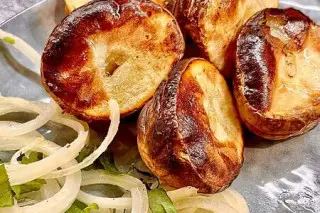 Картофель на мангале