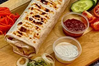 Шаурма со свининой Маленькая