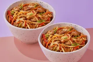 Курица терияки с лапшой удон Х2