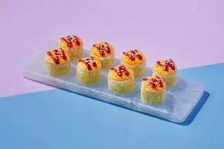Запеченный ролл Сырный цыпленок