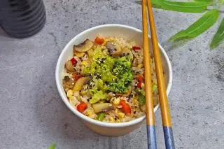 Wok Тяхан с овощами