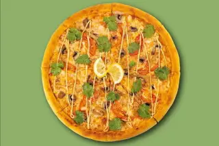 Пицца Том ям с морепродуктами