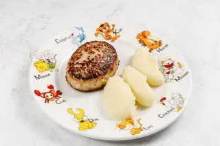Куриная котлета с пюре