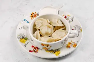 Пельмени с индейкой
