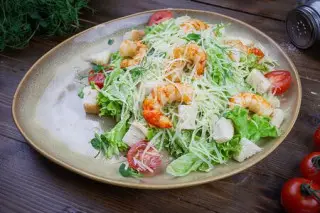 Цезарь с креветками