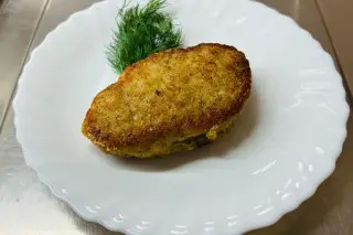 Котлета cвинo-говяжья