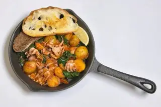 Жаркое с осьминожками