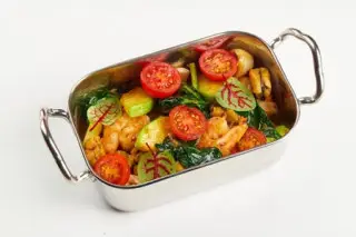 Соте из морепродуктов