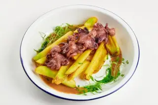 Осьминожки с картофельными дипперами