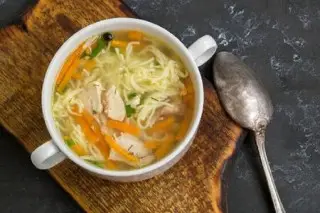 Суп-лапша с курицей