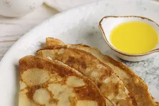 Блинчик с маслом