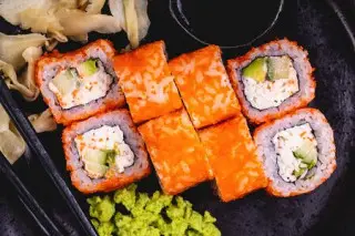 Калифорния с креветкой