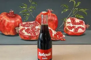 Добрый кола в стекле