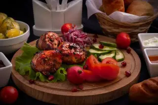 Шашлык из свиной шеи