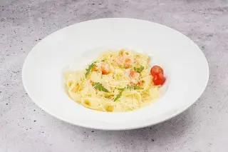 Паста Фетучини с креветками