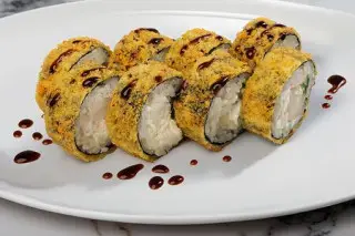 Жареный ролл Цезарь