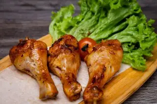 Шашлык из куриной голени
