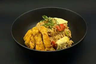 Рис с курицей