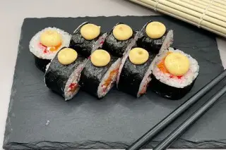 Сяке Футо Маки Спайси