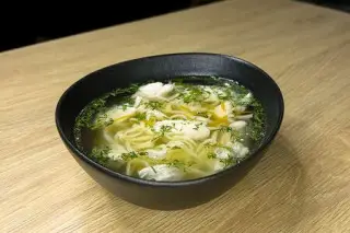 Суп-лапша с курицей