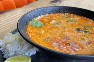 Суп Том кха с цыплёнком