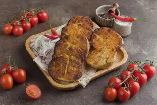 Картофель на мангале