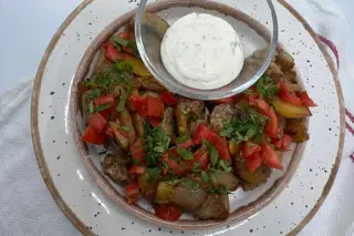 Сковородка со свининой