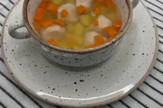 Супчик с фрикадельками