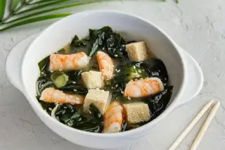 Мисо суп с креветкой