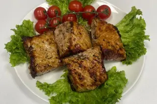Шашлык из свиной мякоти