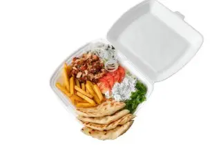 Гиро-порция с курицей