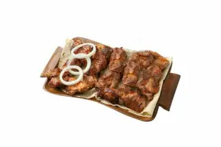 Шашлык из cвинoй шеи