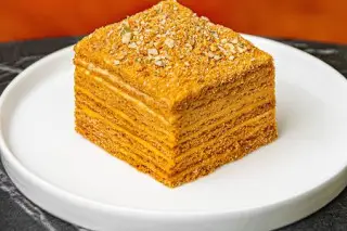 Медовик с тыквенным кремом