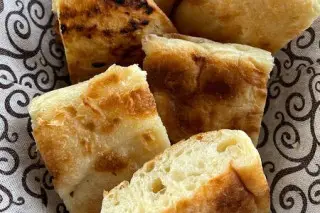 Лепёшка на мангале