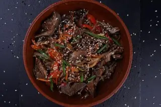 Соба с овощами