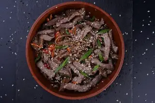 Соба с говядиной