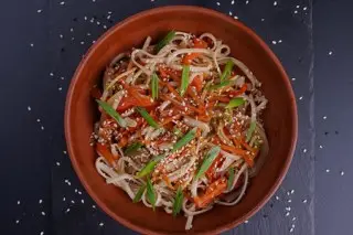 Удон с овощами