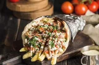 Гирос со свининой