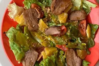 Салат с уткой