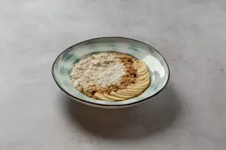 Каша овсяная на кокосовом молоке